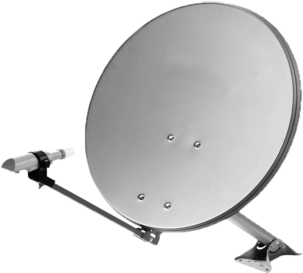 Imagen de satélite de antena de plato PNG