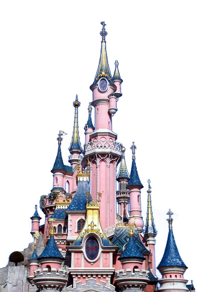 Castillo de Disneyland PNG recorte