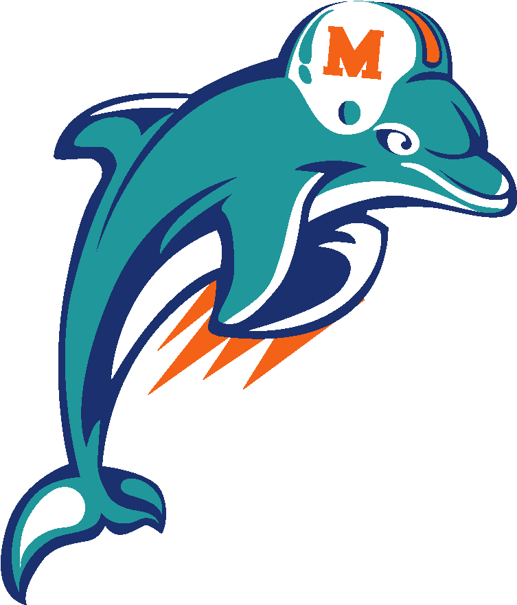 Dolphins Logo PNG Cutout