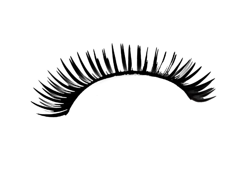 Eyelashes Logo PNG Cutout