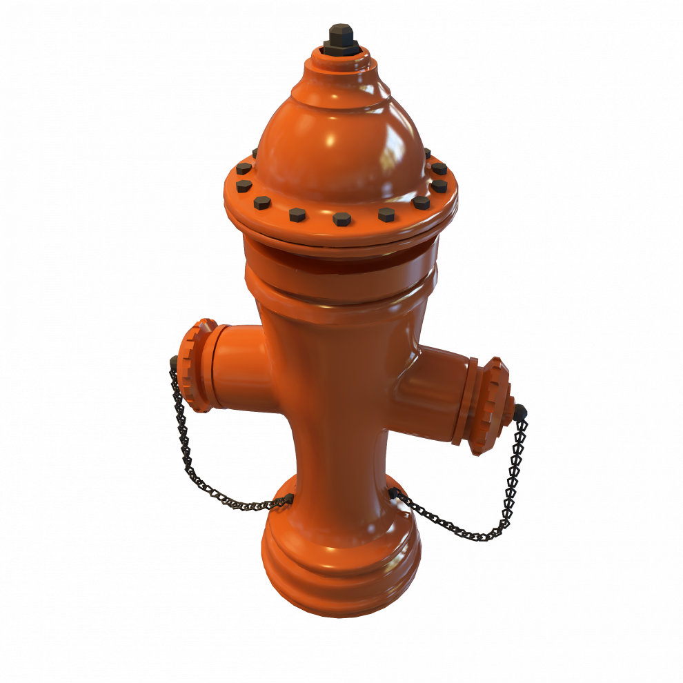 Fire Hydrant PNG Cutout
