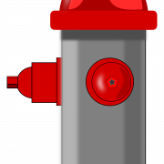 Imagen PNG de hidrante de fuego HD