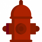 Fire Hydrant Red PNG -afbeelding