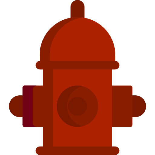 Fire Hydrant Red PNG Image