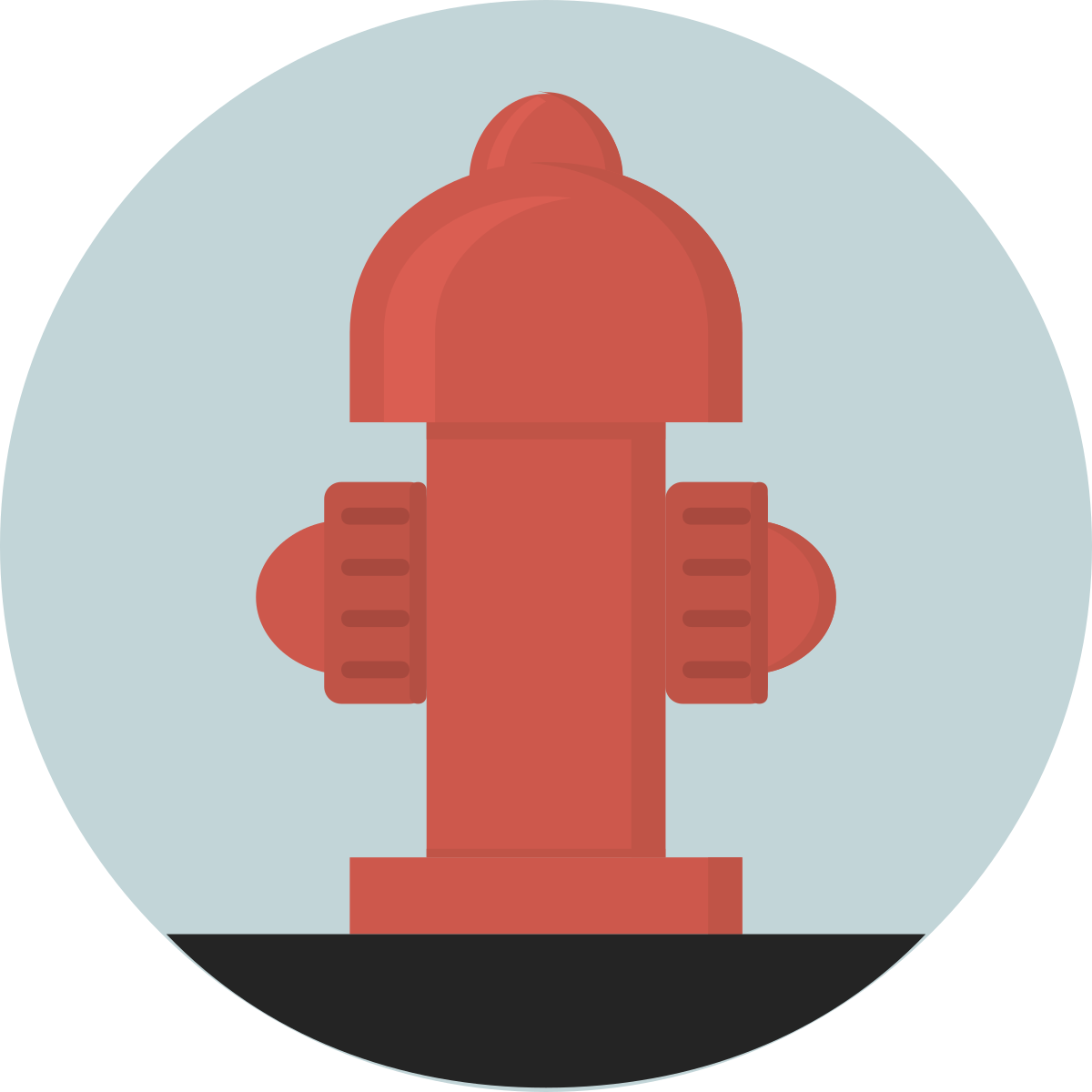 Fire Hydrant Red PNG