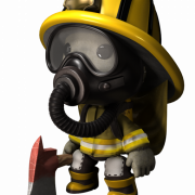 Feuerwehrmann Baby PNG