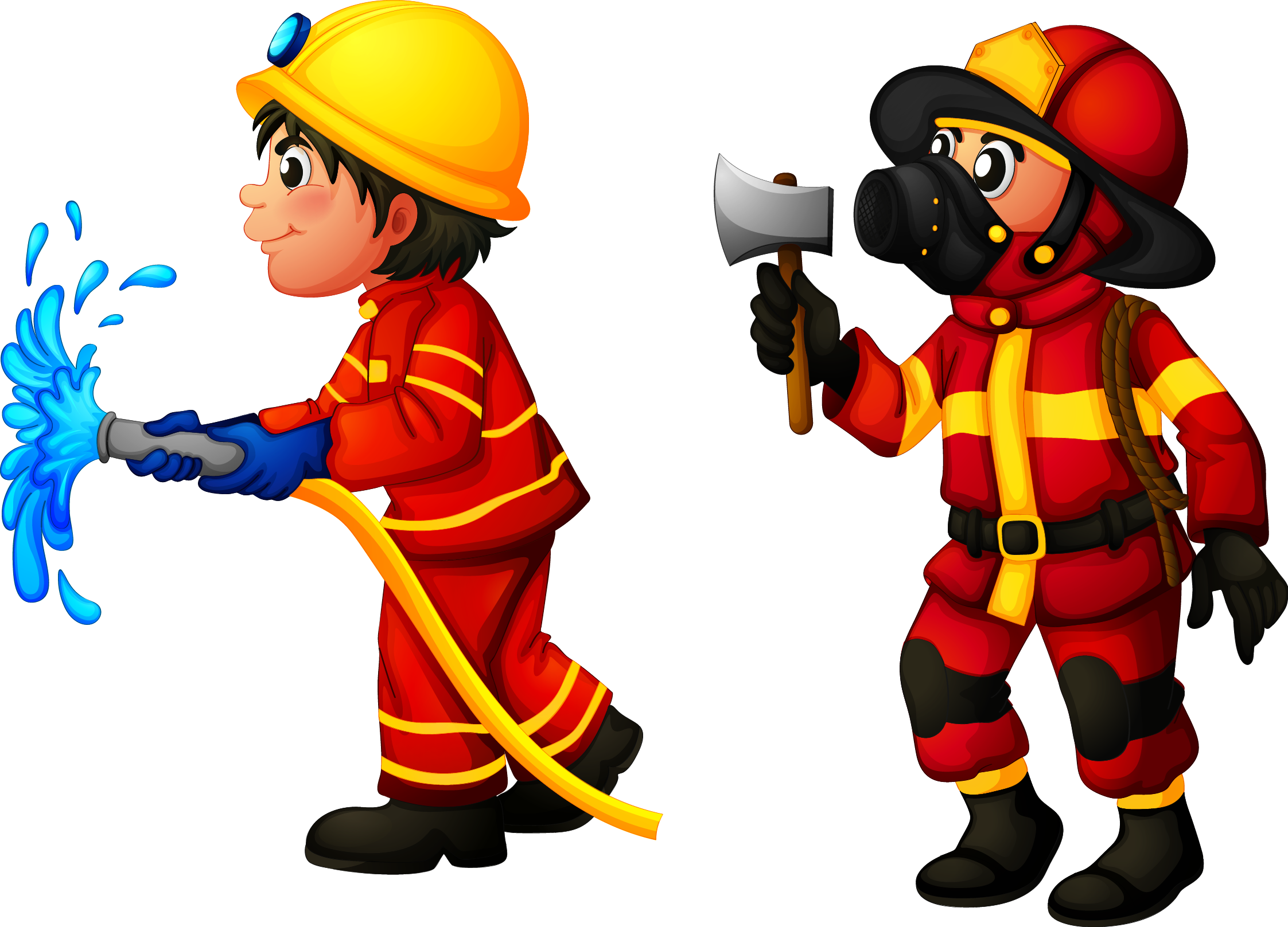 Firefighter Fireman PNG Images HD