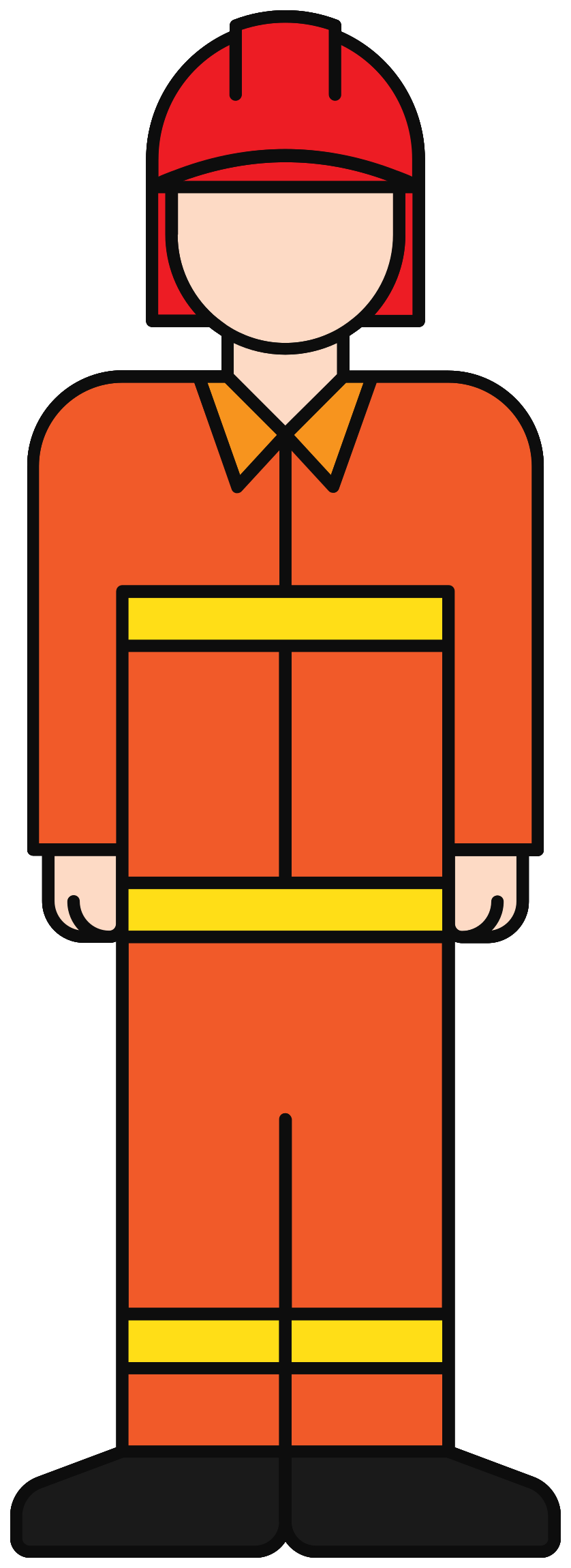 Firefighter Fireman Transparent