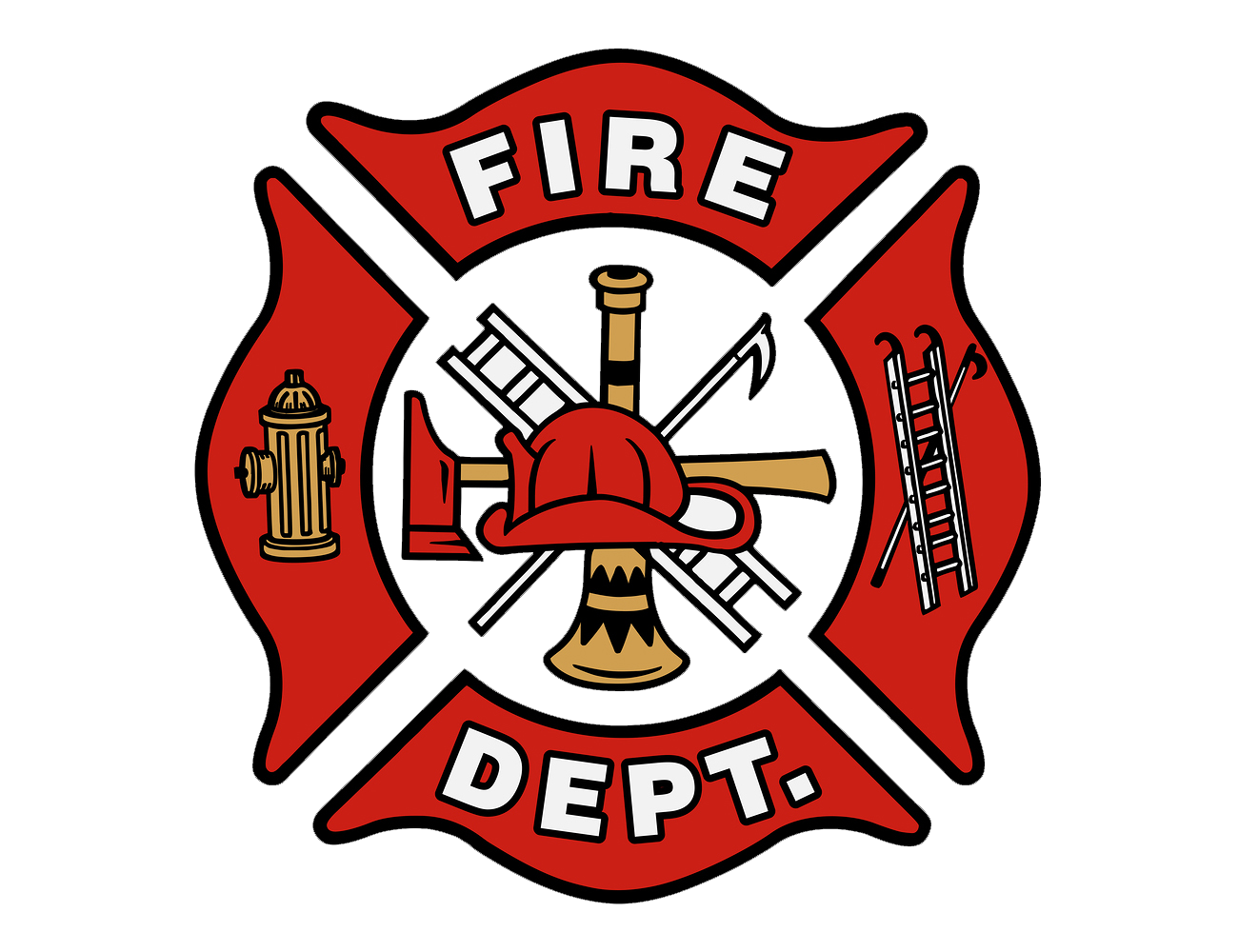 Firefighter Logo PNG Pic