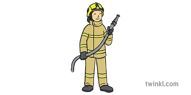 Firefighter PNG Free Image