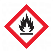 Flammable Sign PNG Photo