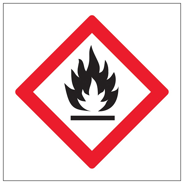 Flammable Sign PNG Photo