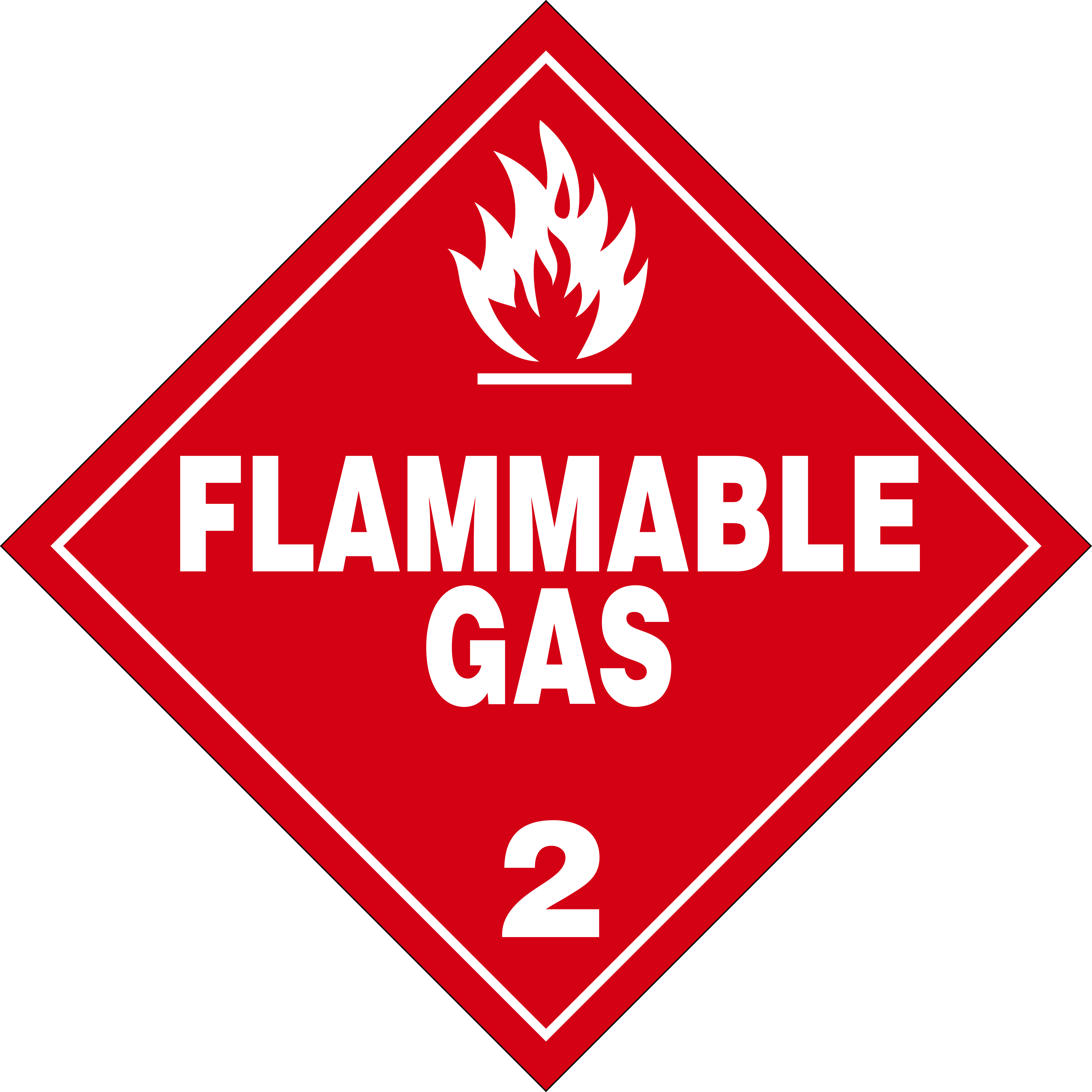 Flammable Sign Symbol PNG File