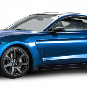 Ford Mustang Blue PNG file