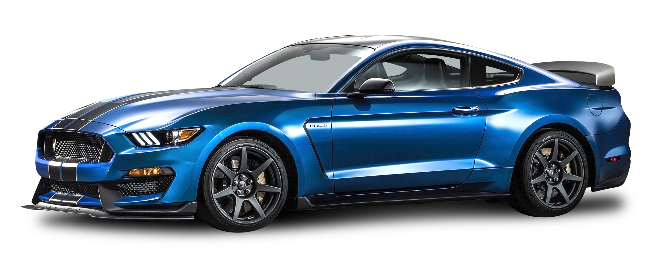 Ford Mustang Blue PNG File