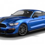 Ford Mustang mavi png fotoğrafı