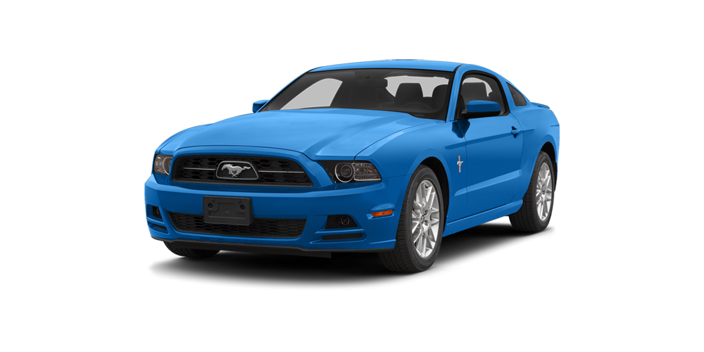 Ford Mustang Blue PNG Pic