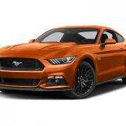 Ford Mustang Oranye