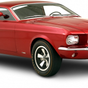 Ford Mustang kırmızı png