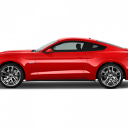 Ford Mustang Kırmızı PNG Kesim