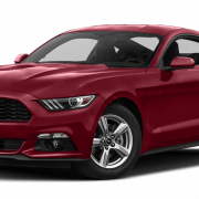 Ford Mustang Red PNG Bild