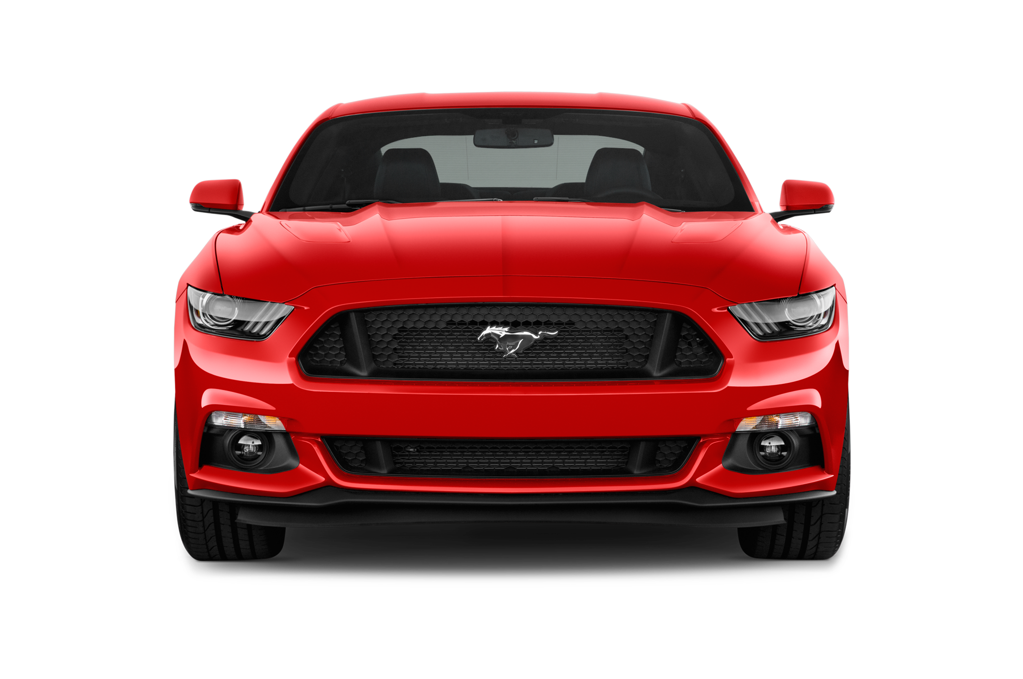 Ford Mustang Red PNG Photo