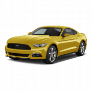 Ford Mustang Yellow PNG -файл