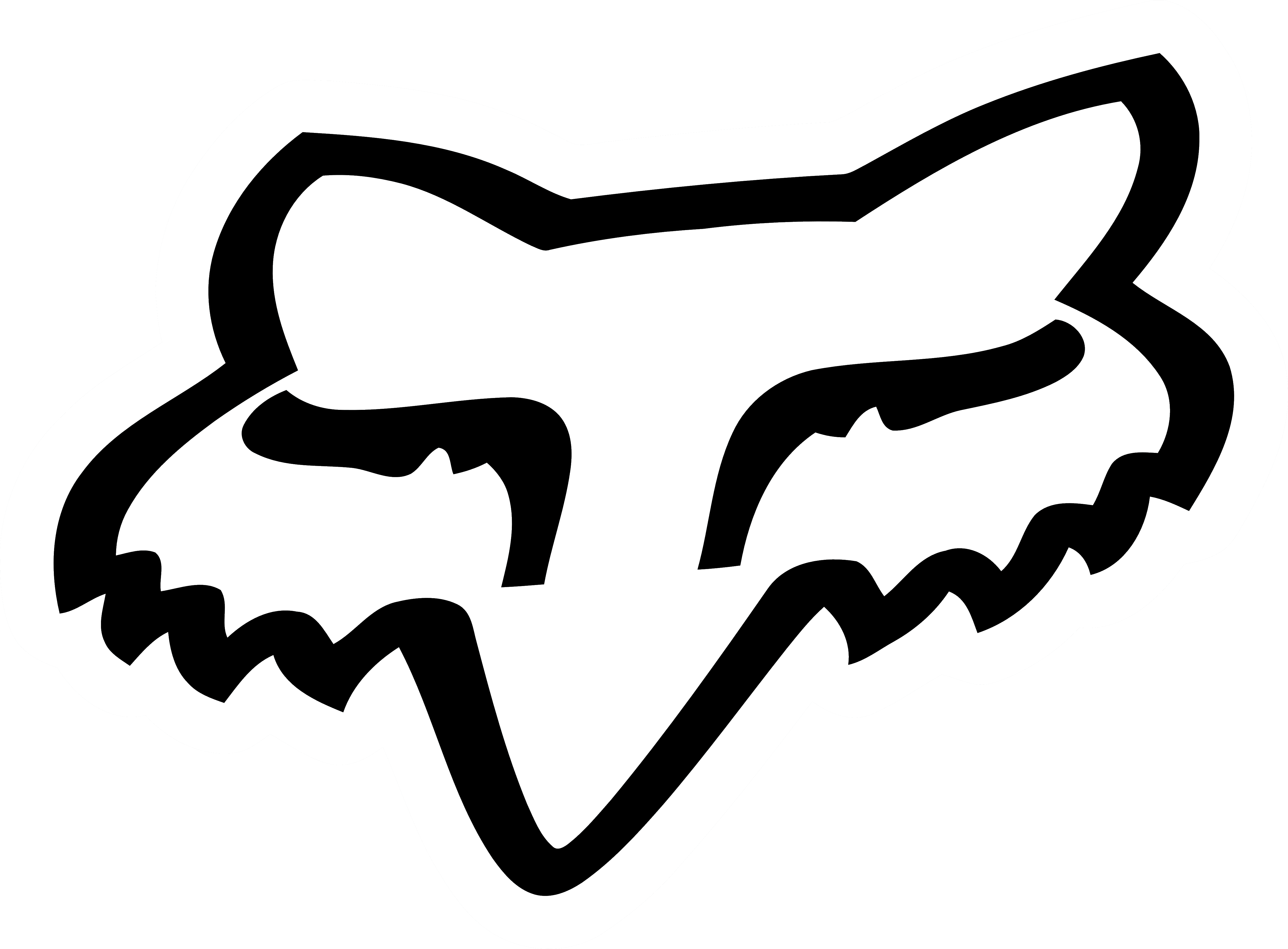 Fox Logo PNG Cutout