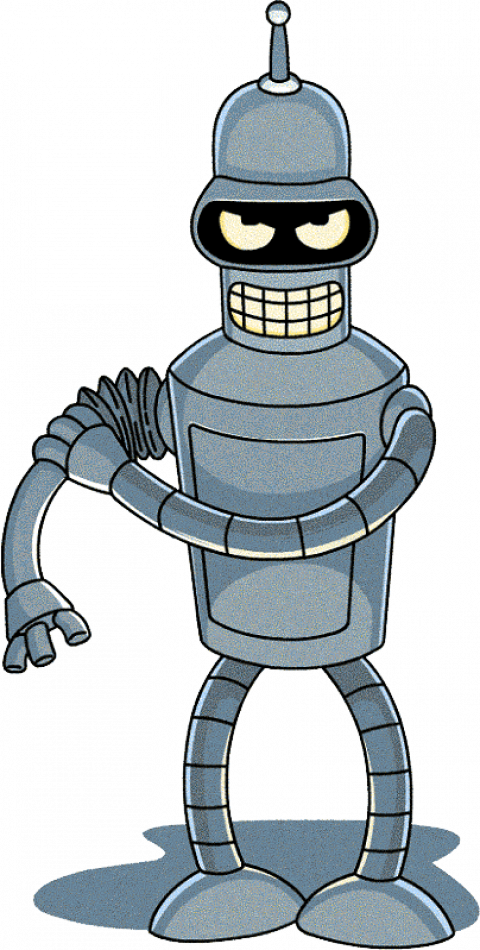 Futurama Robot PNG Image