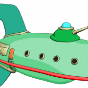Futurama Spaceship PNG