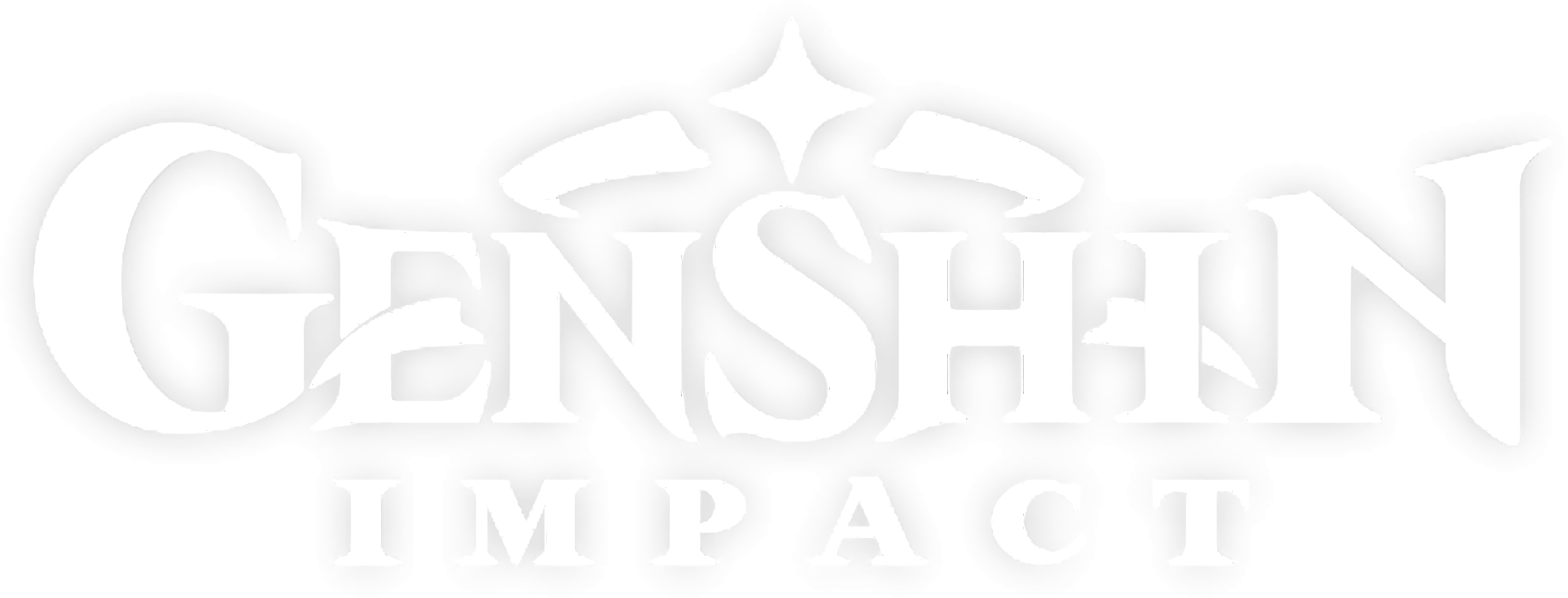 Genshin Impact Logo PNG Clipart