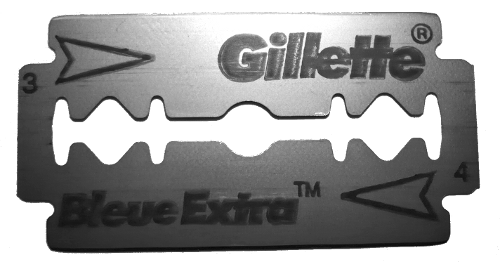 Gillette Blade PNG