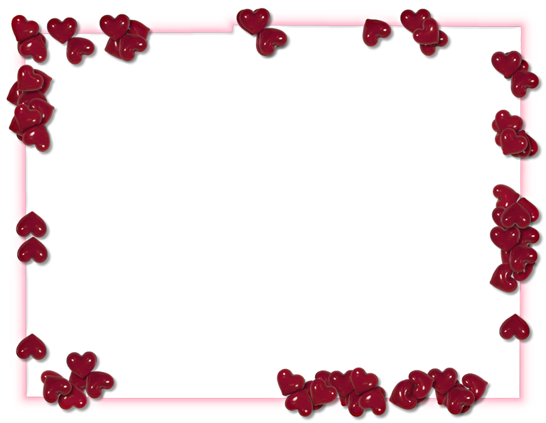 Girly Border Cute PNG File
