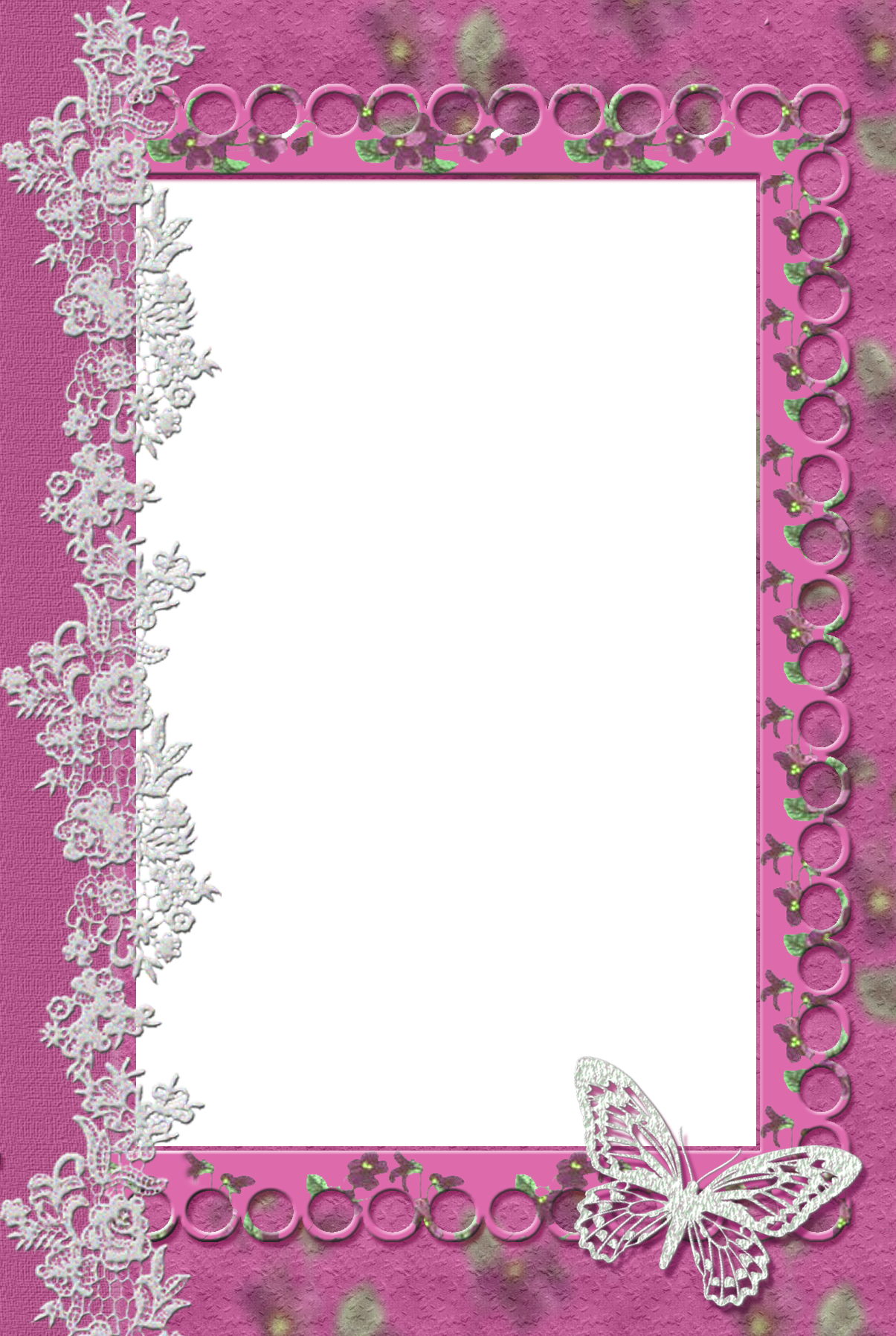 Girly Border Cute PNG Pic