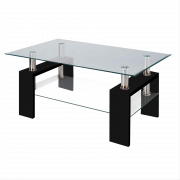 Glass Furniture Living Room PNG HD Image