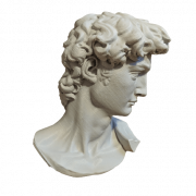 Greek Bust Sculpture PNG Free Image