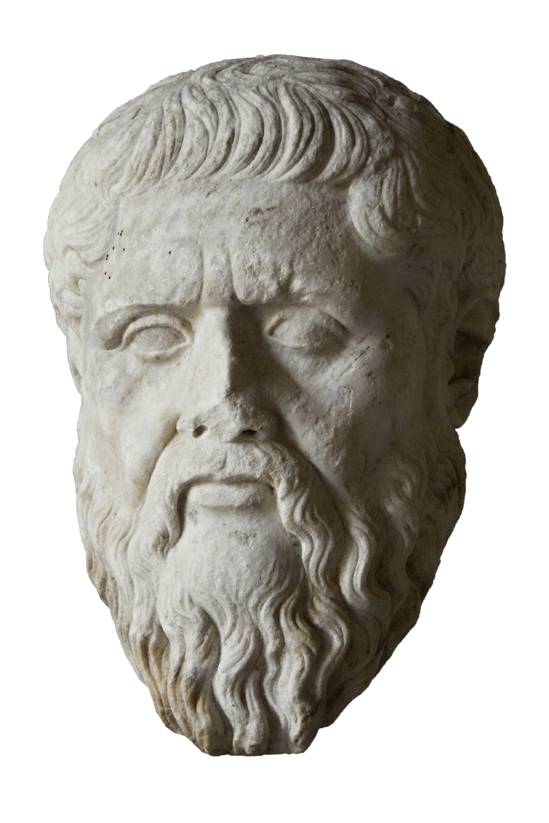 Greek Bust Sculpture PNG Image