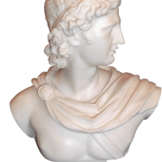 Greek Bust Sculpture PNG Image File