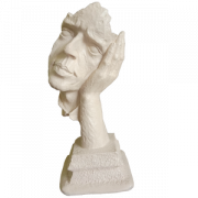 Greek Bust Sculpture PNG Picture