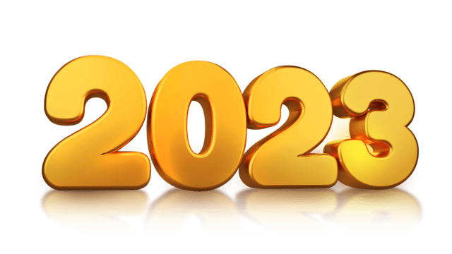 Happy New Year 2023 PNG File