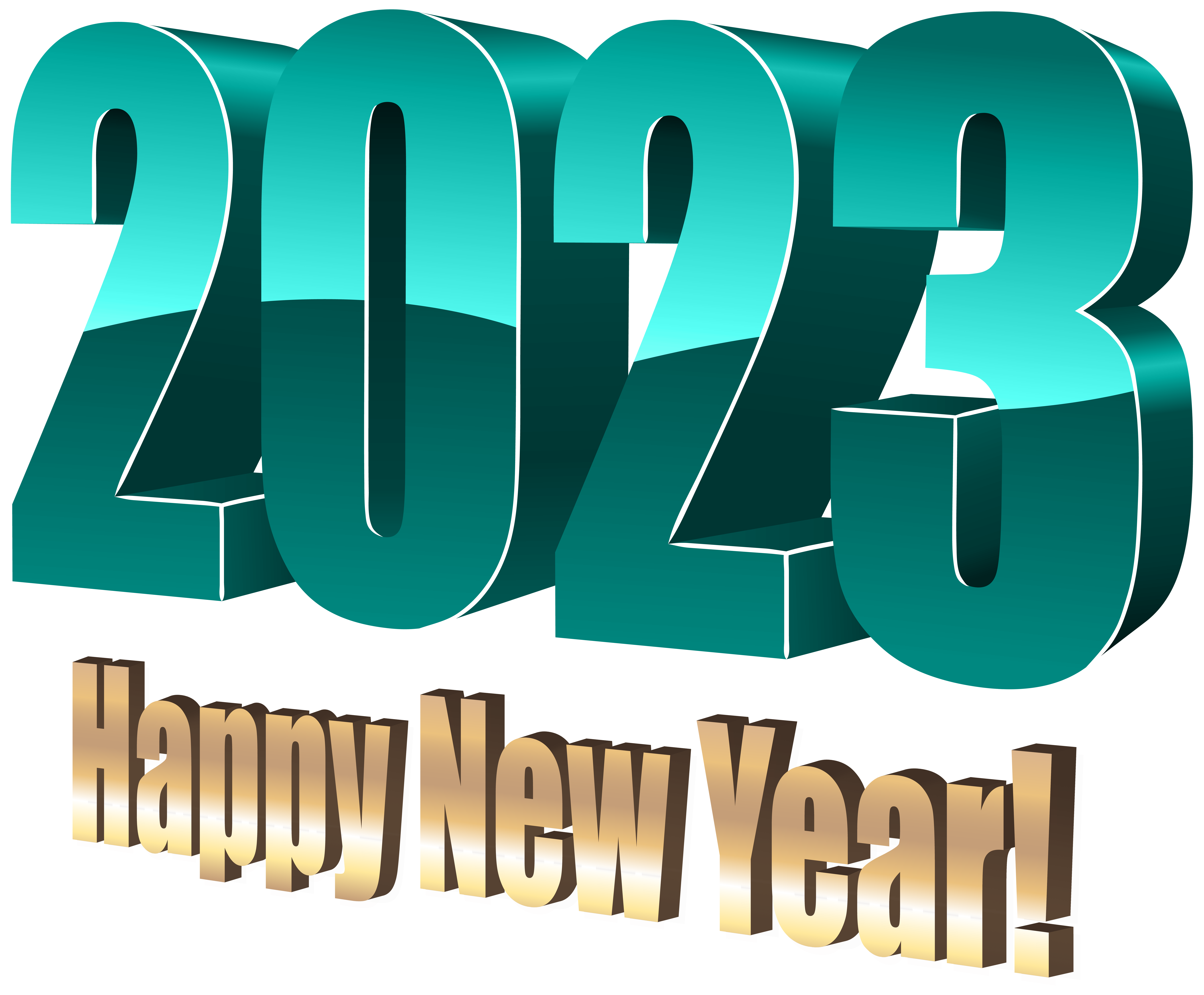 Happy New Year 2023 PNG Image