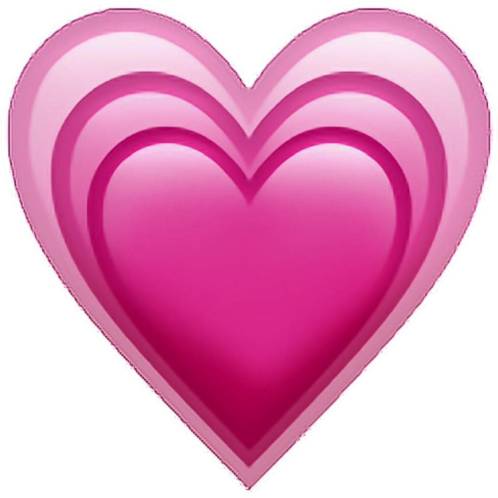 Heart Emoji PNG Background