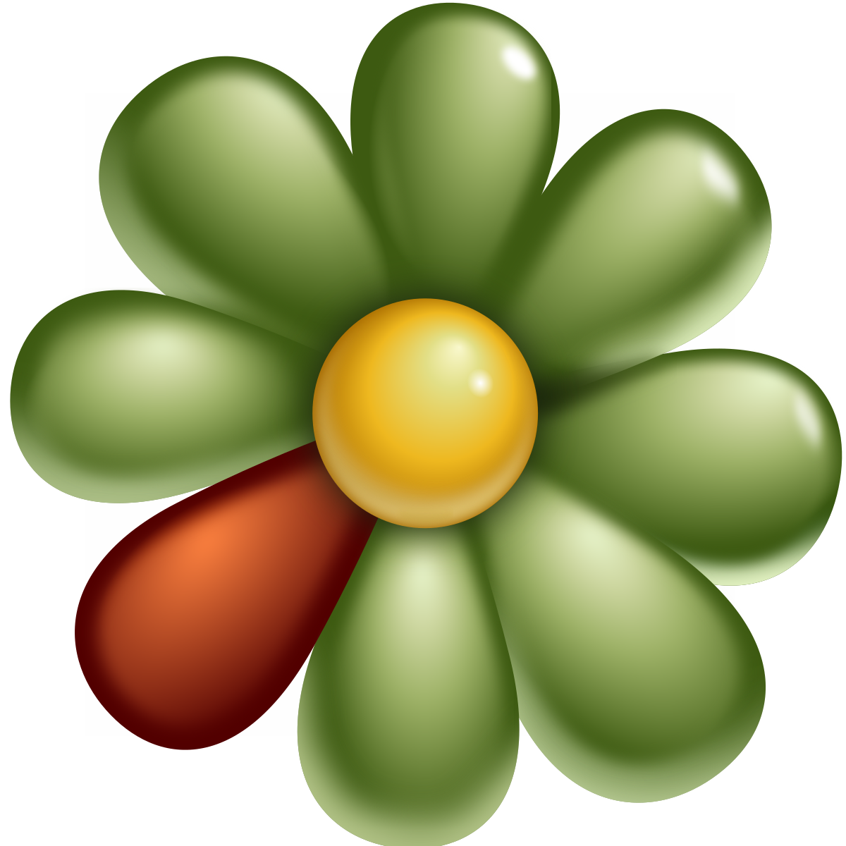 ICQ Messenger PNG Clipart