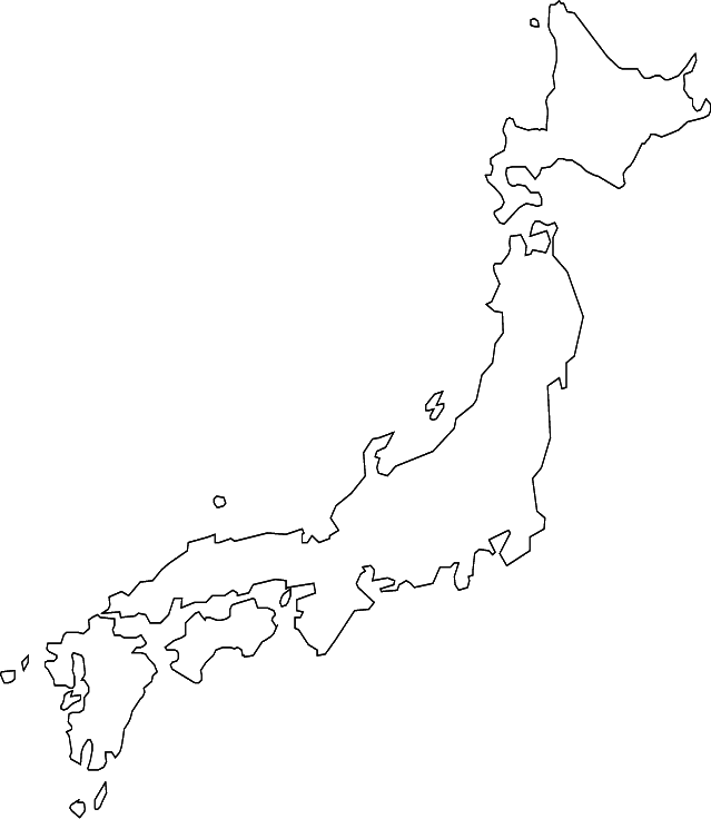 Japan Map PNG Pic