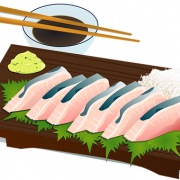 Imagen de sushi de comida japonesa
