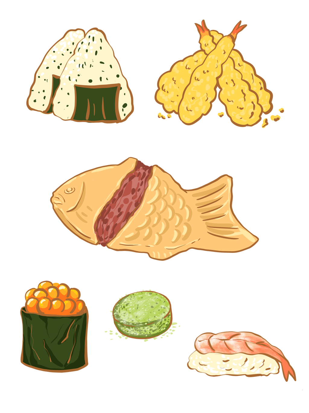 Japanese Food Sushi PNG Images