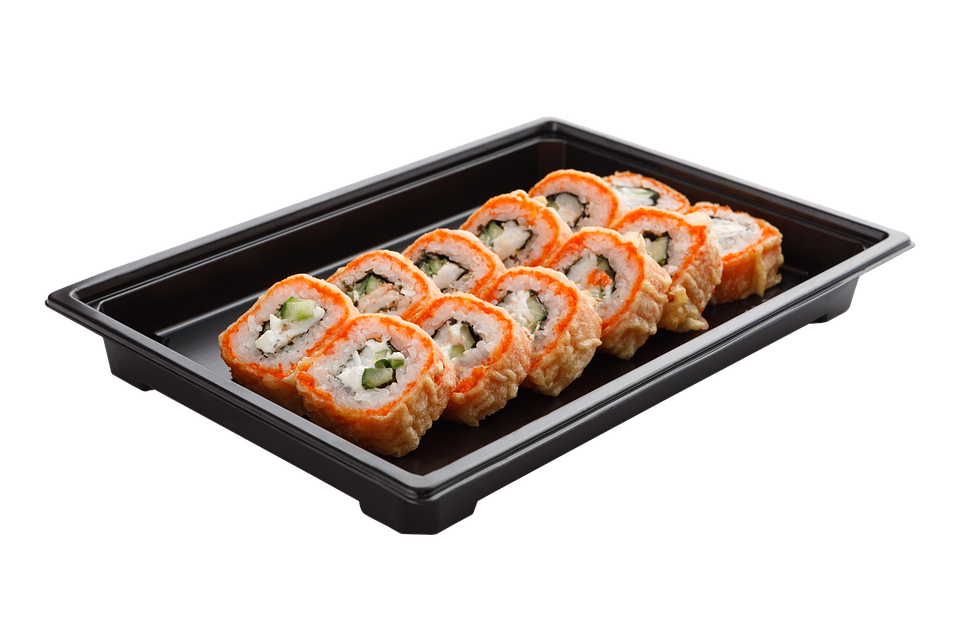 Japans eten sushi transparant