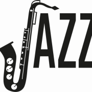 شعار موسيقى الجاز PNG صورة