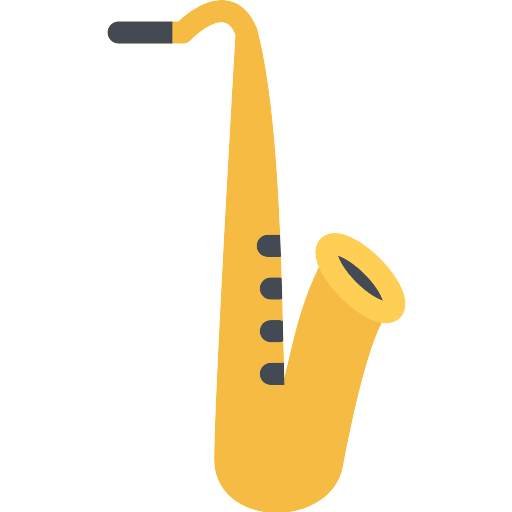Jazz Saxophone PNG Image