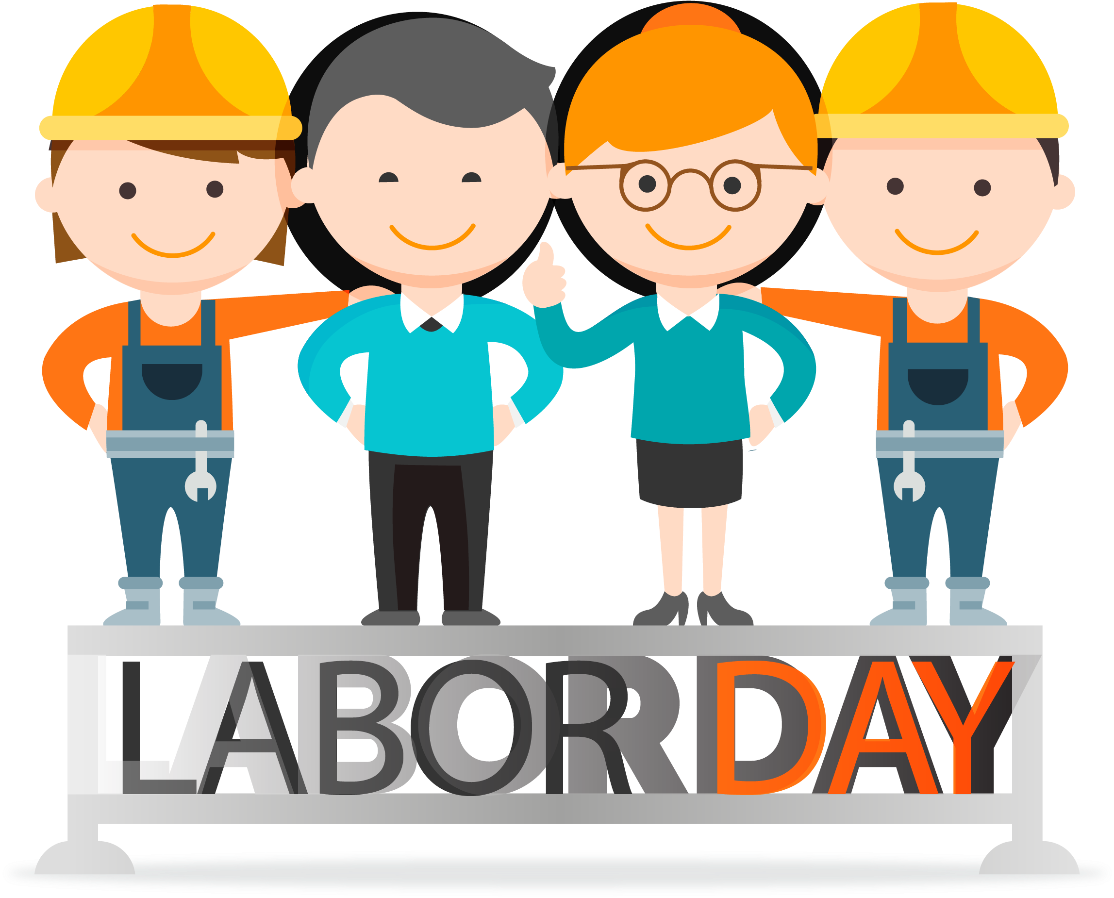 Labor Day PNG File